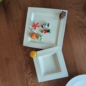 Nora Fleming Serving Plates